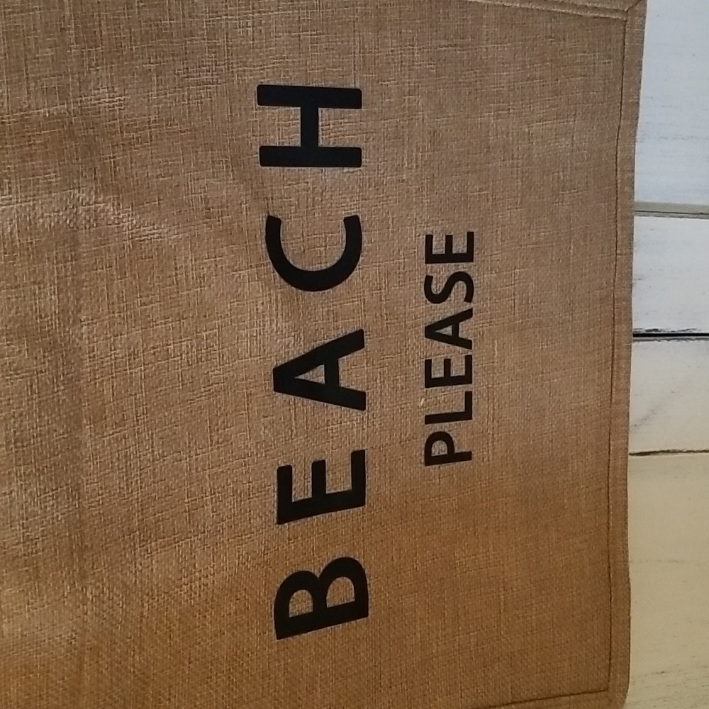 Beach Please  Canvas tote - Picture 3 of 10